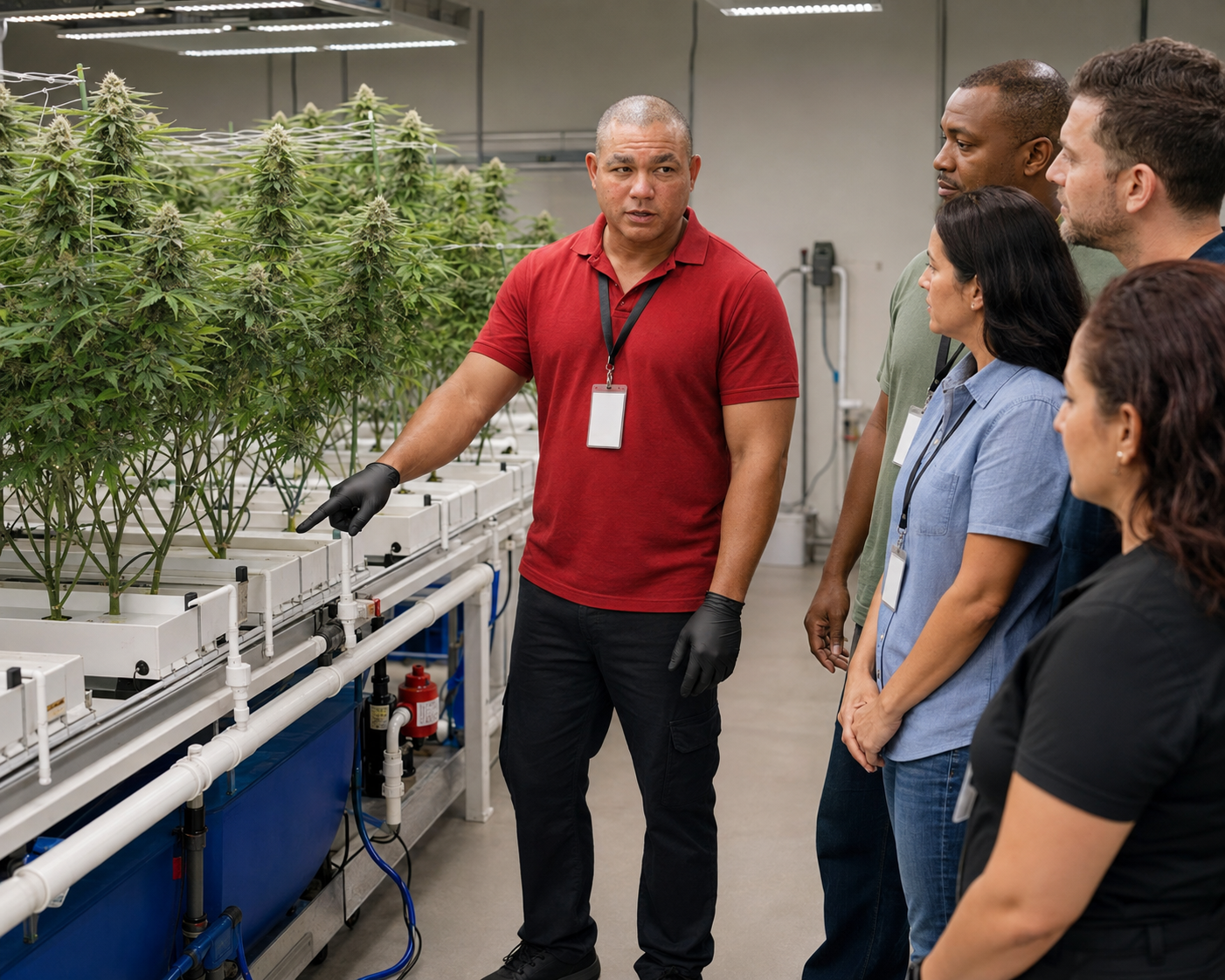 BiomedRx hydroponic cannabis cultivation